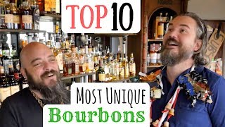 Top 10 Unique and Interesting Bourbons Crowdsourced from Whiskey Lovers [upl. by Aeslek]