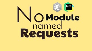 No Module Named Requests FIXED  Pycharm or Komodo edit [upl. by Airdnal57]