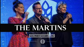 The Martins at World Harvest Church [upl. by Aivato]