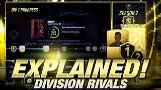 FIFA 22 DIVISION RIVALS EXPLAINED [upl. by Ecnerrat680]