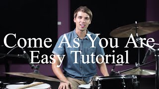 How To Play Come As You Are By Nirvana  Drumming Made Simple Episode 19 [upl. by Elehcin]