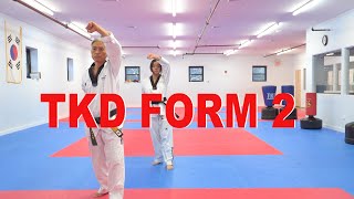 Taekwondo Form 2 Tutorial [upl. by Hussein]