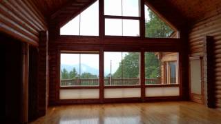 Log Home for sale in the North Carolina Mountains near Asheville NC [upl. by Oicnerolf]