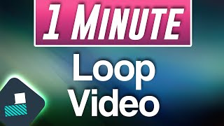 Filmora  How to Loop Video Tutorial [upl. by Rask173]