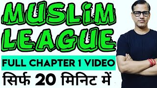 The Muslim League ICSE Class 10  Formation of All India Muslim League   Sir Tarun Rupani [upl. by Haimaj]