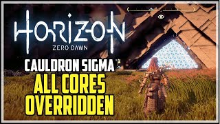 Horizon Zero Dawn Cauldron Sigma Walkthrough [upl. by Akiemehs802]