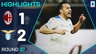 MILANLAZIO 12  HIGHLIGHTS  Pedro Scores Winner in Dramafilled Finale  Serie A 202425 [upl. by Nisaj393]