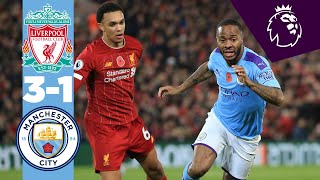 HIGHLIGHTS  Liverpool 31 Man City Fabinho Salah Mane Bernardo Silva [upl. by Beutler346]