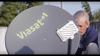 What does a typical Viasat Business installation look like [upl. by Anatollo]