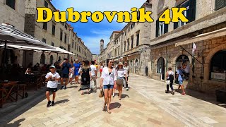 Dubrovnik Croatia 🇭🇷 Walking Tour 4K [upl. by Averell928]