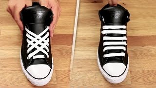 5 Coolest Ways To Tie Shoe Laces [upl. by Oremor]