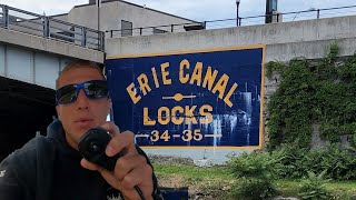 Clyde To Lockport NY In The Erie Canal [upl. by Nylram]