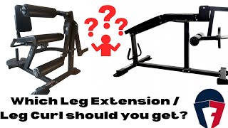 Comparing the Two Titan Fitness Leg Curl  Leg Extension Machines [upl. by Waters599]