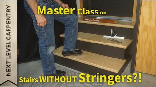 Build Simple Strong Steps Without Stringers [upl. by Teloiv95]