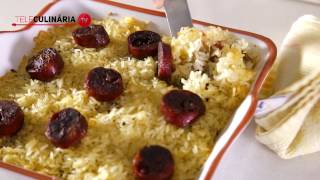 Receita de Arroz de pato tradicional  TeleCulinária [upl. by Litsyrk879]