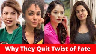 Why Naina Singh Rhea Mrunal Thakur Shikha Singh and Others Quit Zee World Series Twist Of Fate [upl. by Aistek624]