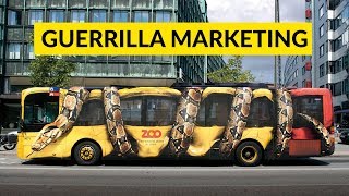 Guerilla Marketing  Unconventional Marketing Strategy  Needs Lot Of Creativity [upl. by Beaufert231]