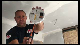 HOW TO Remove an Aico Smoke Alarm  Your local Electrician [upl. by Sualokcin]