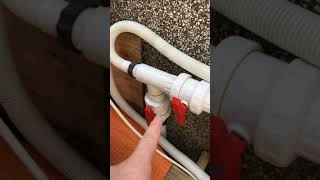 Pool plumbing and bypass system [upl. by Okomot]