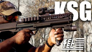 THE KELTECH KSG REVIEW  Tactical RIfleman [upl. by Kcirednek923]