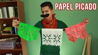 El Mejor Papel Picado  Instrucciones descargables  Fiestas Mexicanas [upl. by Ahsyad]