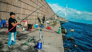 Iniciacion a la pesca de surfcasting [upl. by Bridget]