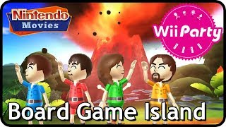 Wii Party Board Game Island 4 players [upl. by Siward500]