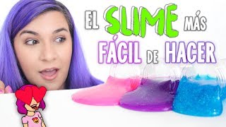 SLIME SIN PEGAMENTO SUUUPER FÁCIL [upl. by Aissyla835]