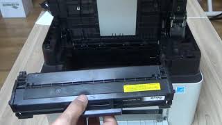 Samsung Xpress M2070 M2070W M2070F M2070FW  Replacing the Toner Cartridge [upl. by Herbst]