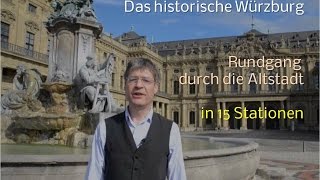 VideoRundgang durch die ALTSTADT von Würzburg [upl. by Ingelbert155]