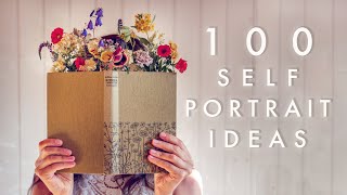 100 SELF PORTRAIT IDEAS AT HOME [upl. by Sutherlan]