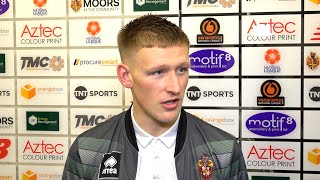 Post Match  Danny Greenfield  Darlington H [upl. by Corene]