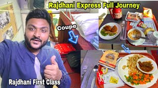 Rajdhani Express First Class Coupe Food Review  Howrah to New Delhi  Indian Railways  Irctc Food [upl. by Enitsenre]