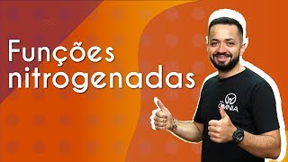 Funções nitrogenadas  Brasil Escola [upl. by Ellives]