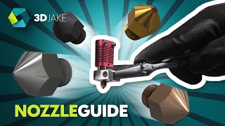 3D Printer Nozzle Guide  how to change it [upl. by Jessen]