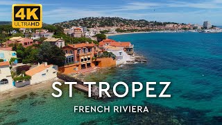 St Tropez France  French Riviera 4K [upl. by Ehtnax767]