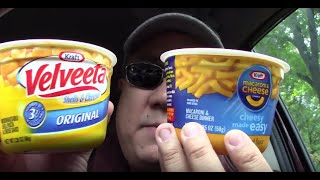 Kraft Macaroni amp Cheese VS Velveeta Shells amp Cheese  Comparison Review [upl. by Wenoa]