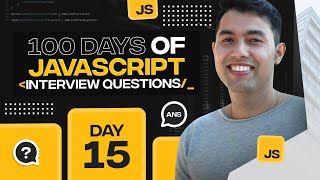 100 Days of JavaScript Coding Challenges  Day 15 [upl. by Morril951]