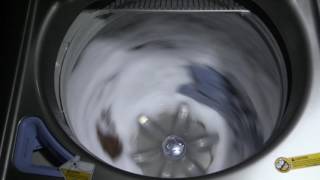 LG Mega Capacity Washer Heavy Duty Cycle [upl. by Nauqit69]