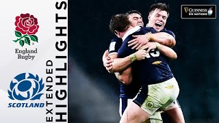 England v Scotland  EXTENDED Highlights  Historic Scotland Victory  Guinness Six Nations 2021 [upl. by Shela]