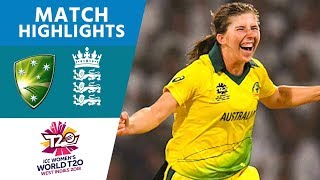 THE FINAL  Australia v England  Womens WT20 2018  Highlights [upl. by Viviana787]