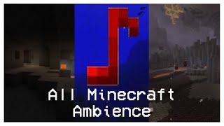 All Minecraft Ambient Noises 116 [upl. by Eirrahs874]