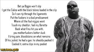 The Notorious BIG  Warning Lyrics [upl. by Saxen20]