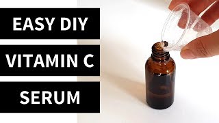 Easy 5 Minute DIY Vitamin C Serum  Lab Muffin Beauty Science [upl. by Hanway]