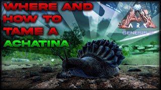 Ark Genesis 2  Where to find Achatinas [upl. by Noraha]