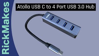 Atolla USB C to 4 Port USB 30 Hub [upl. by Shaylyn936]