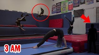 DONT DO GYMNASTICS AT 3AM SCARY [upl. by Eceryt]