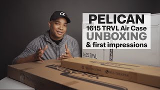 Pelican  1615TRVL Air Travel Case  Unboxing amp First Impressions [upl. by Sirad696]