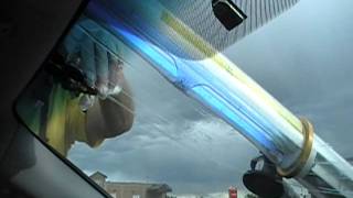 How to Repair a Long Crack in a Windshield by Crack Eraser [upl. by Lucretia]