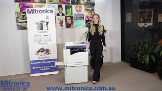 Fuji Xerox DocuCentre SC2020 How to Change Fuser Cartridge help from Mitronics [upl. by Elhsa]